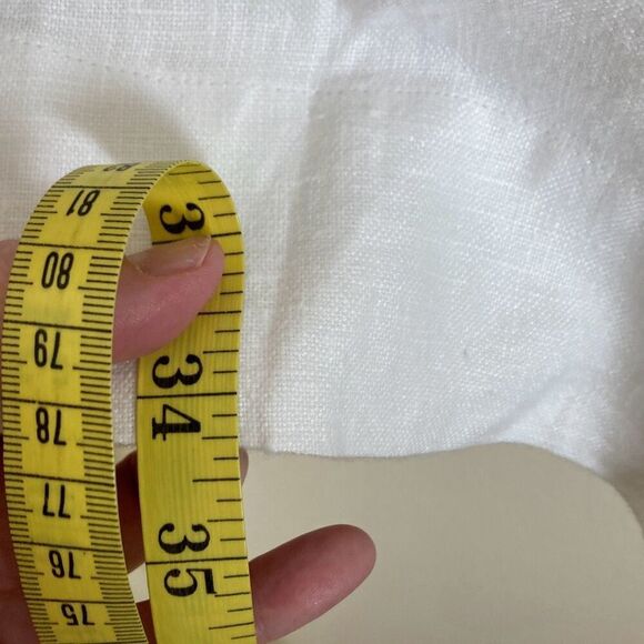 Madewell Georgia Embroidered Tank Mini Dress in Linen Size 6‎ (Q18) - Picture 8 of 13